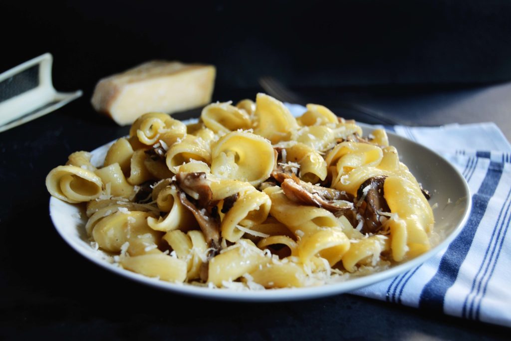 Brown Butter Parmesan Mushroom Pasta Yin And Yolk