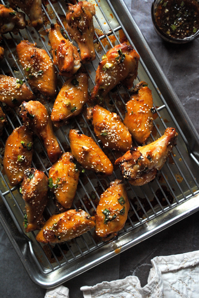 ginger scallion chicken wings