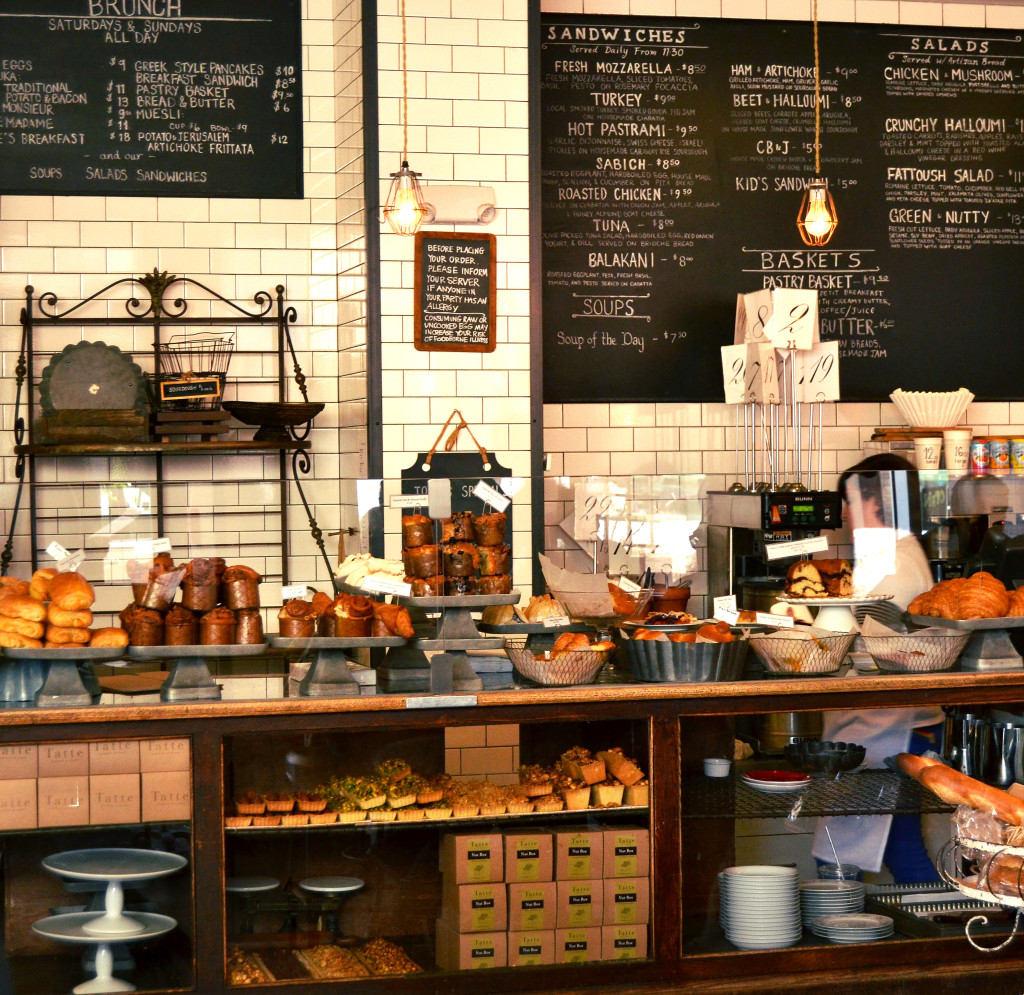 pastry counter