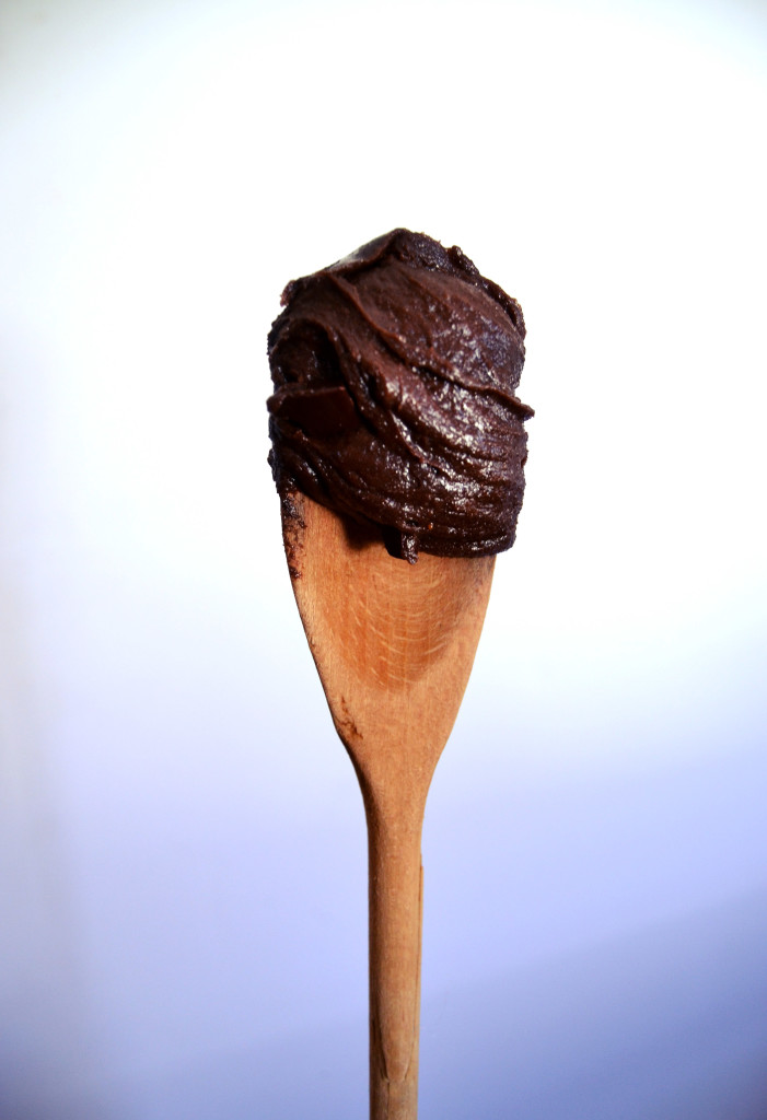 brownie batter spoon