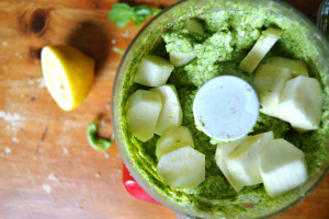 zucchini pesto