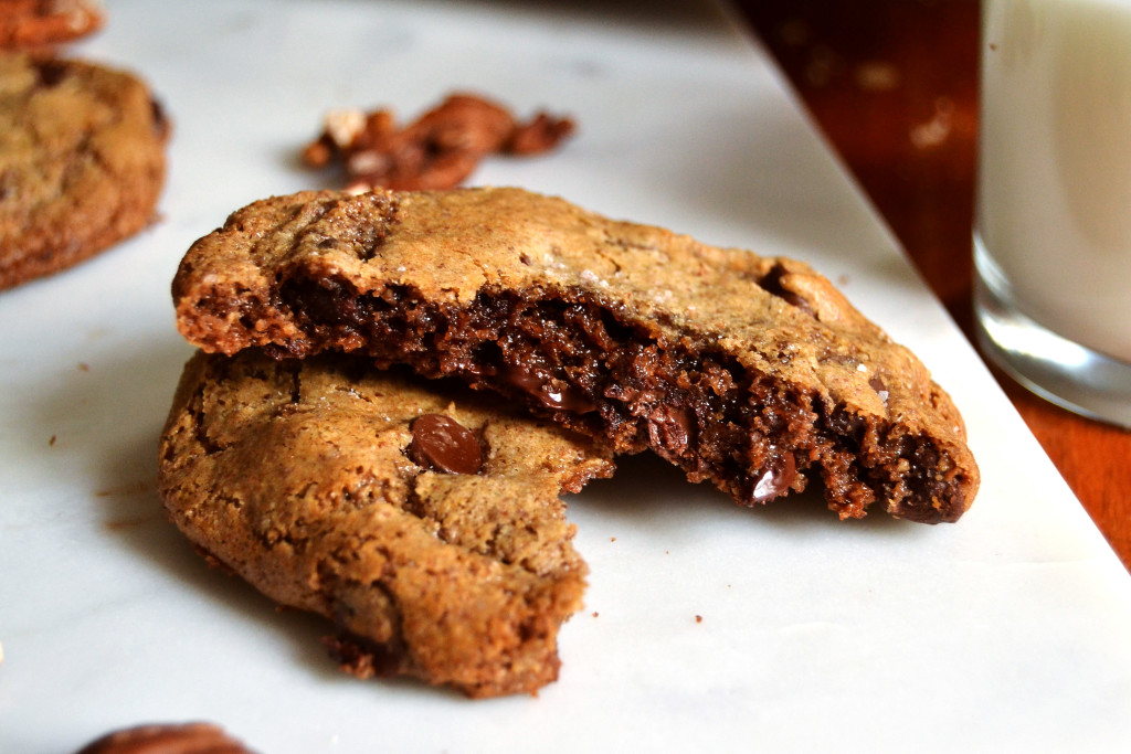 gooey pecan cookies