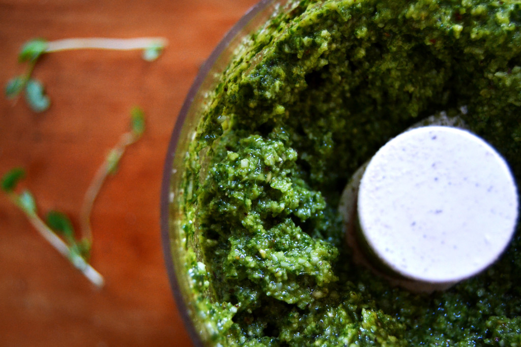 hazelnut pesto