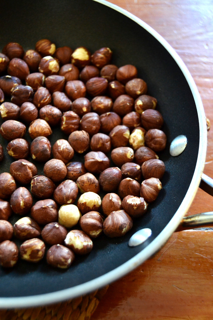 toasted hazelnuts