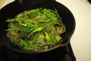 Cooking herbs