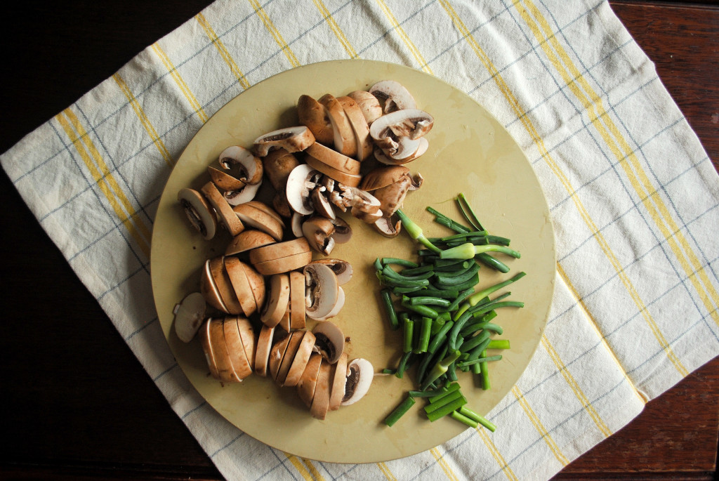 Mushroom and Scapes