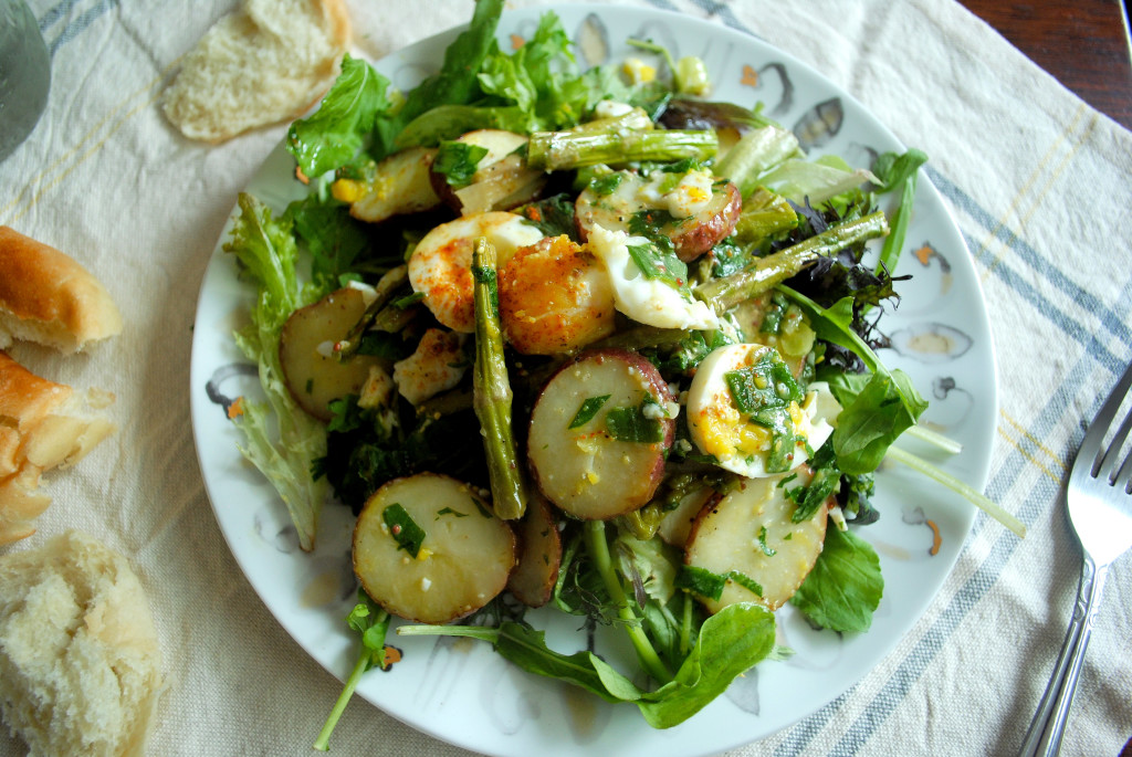 Salad and Bread