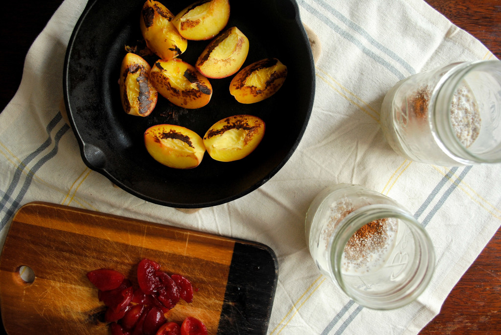 Grilled Peaches