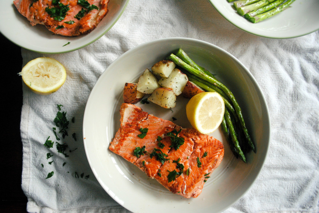 Salmon and Asparagus