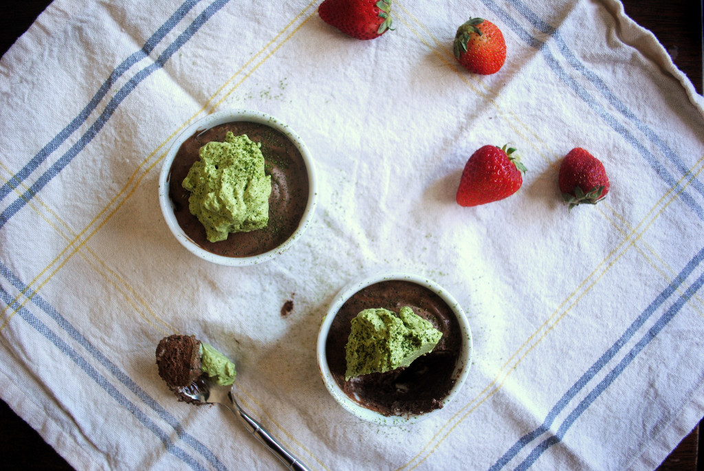 Matcha Chocolate Mousse 1