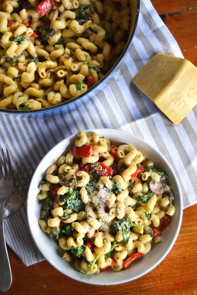 one pot veggie pasta