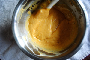 Pumpkin Souffle Batter