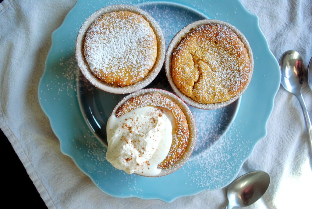 Souffle with Whipped Cream