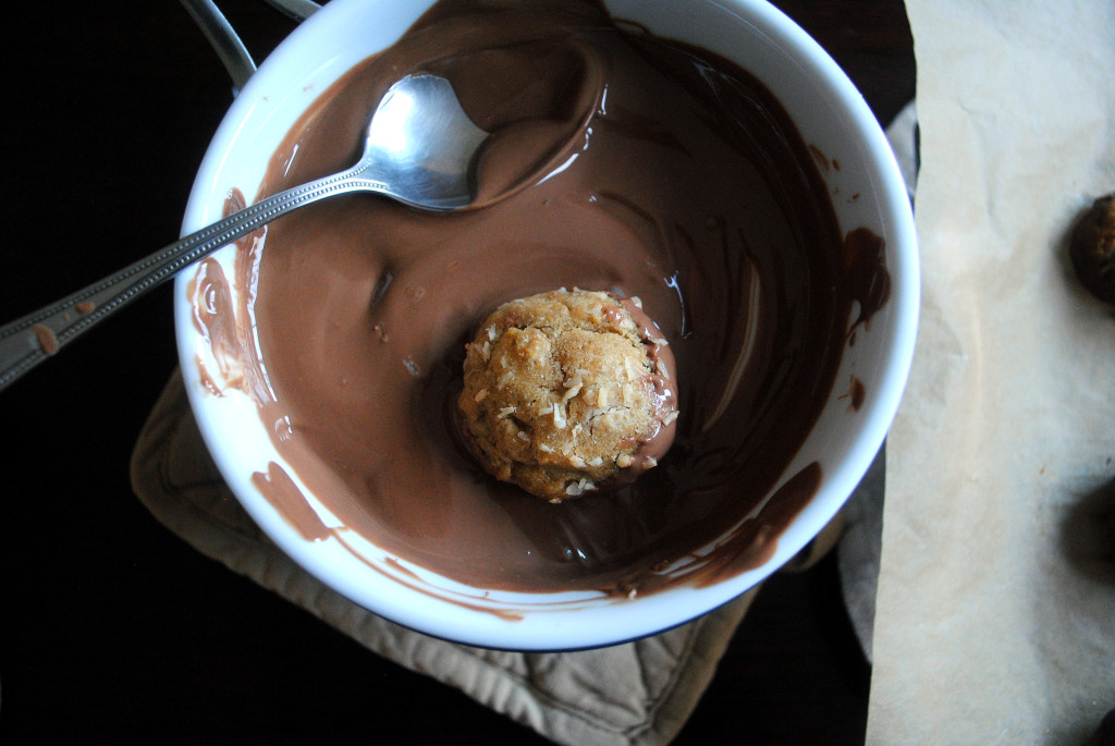 Snowflake Cookies Chocolate