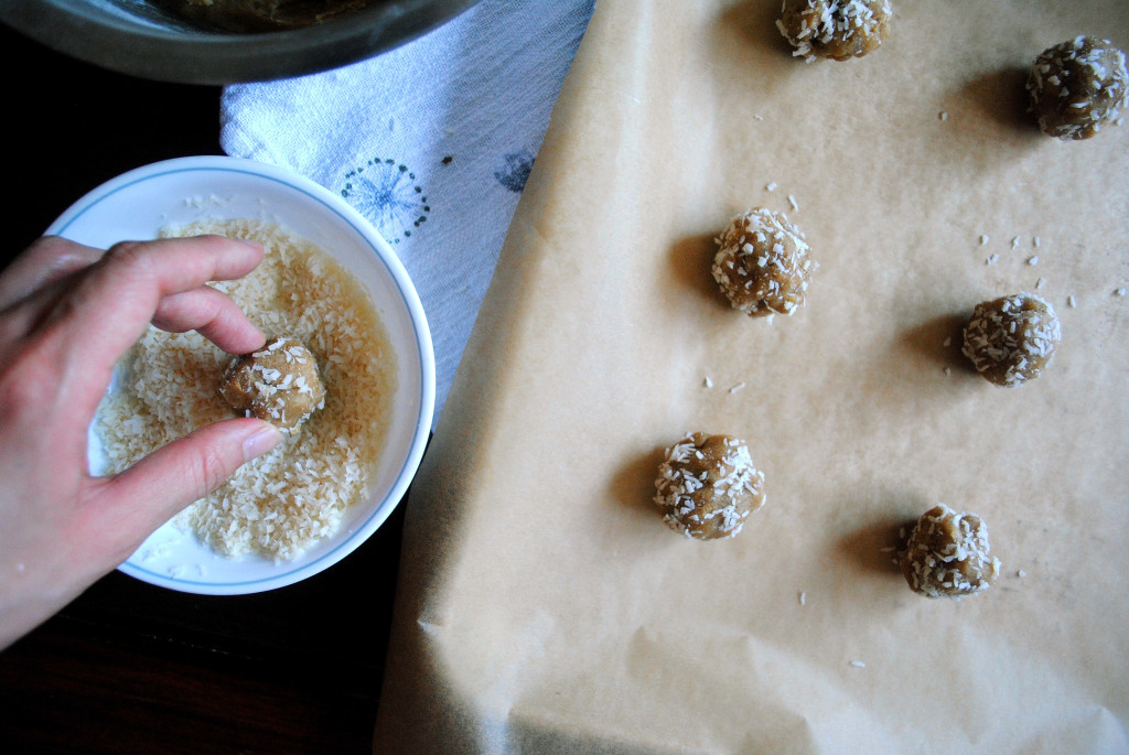 Snowflake Cookies Coconut