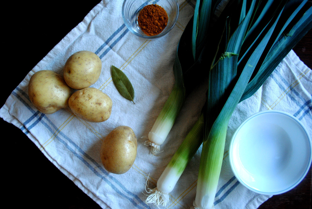 Curry Potato Leek Soup Ingredients