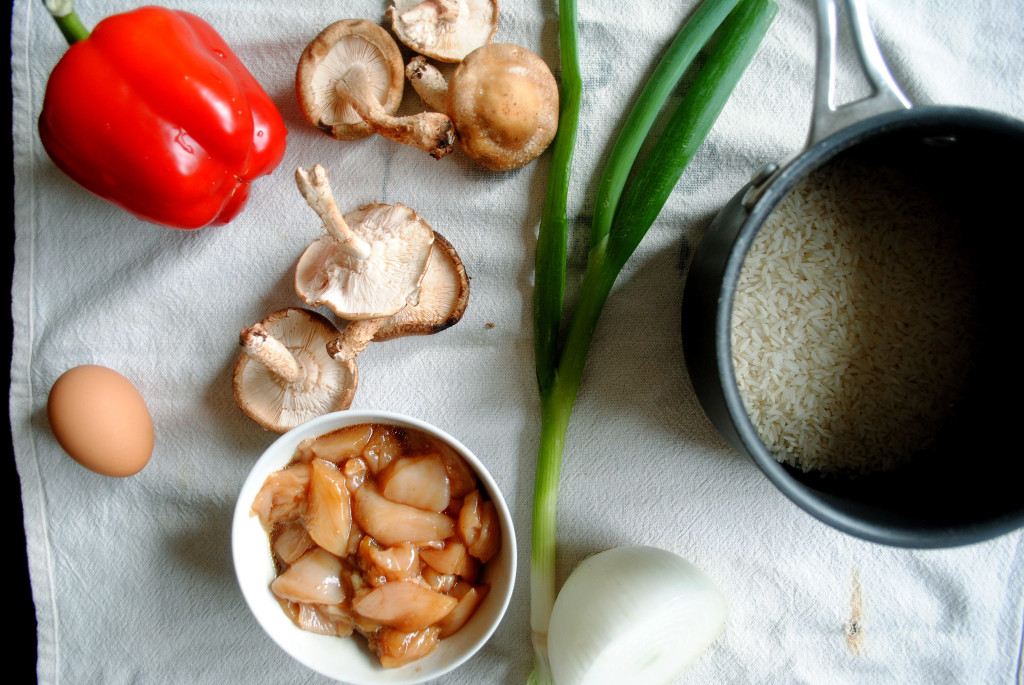 Chicken Fried Rice Ingredients