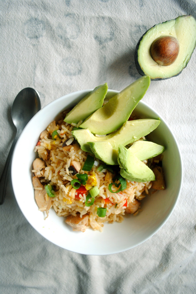 Chicken Fried Rice San Sriracha