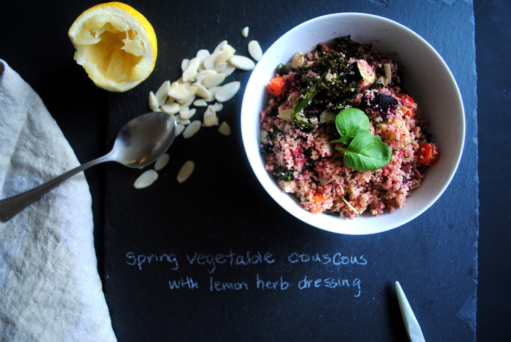 Veggie Couscous Writing