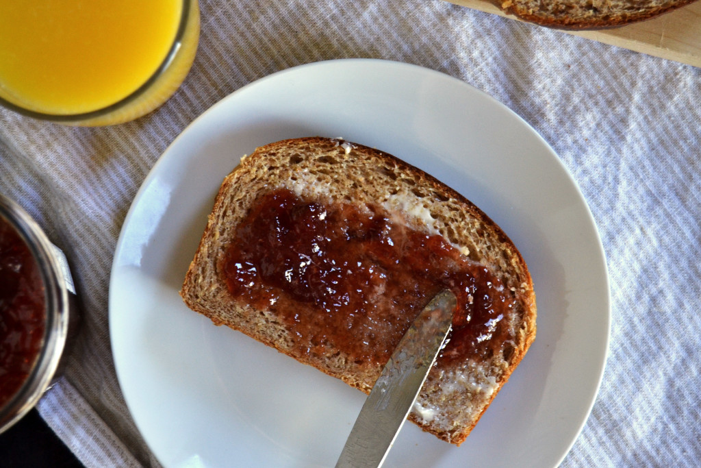 whole wheat breakfast toast