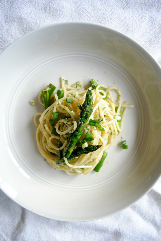 Scallion Pesto Pasta