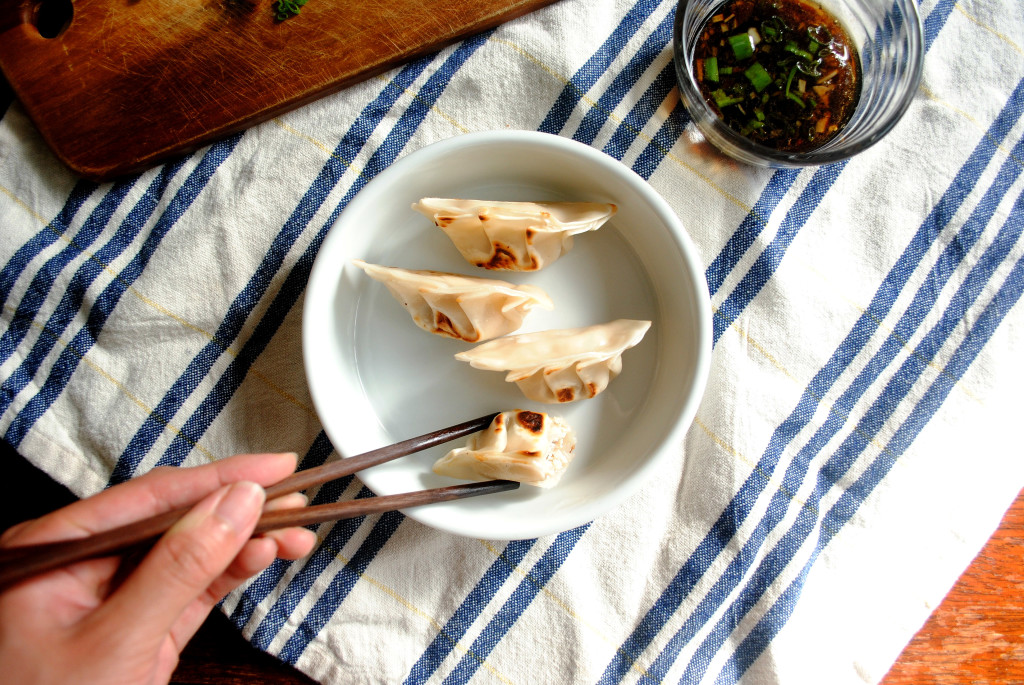 Chicken Dumplings Chopsticks