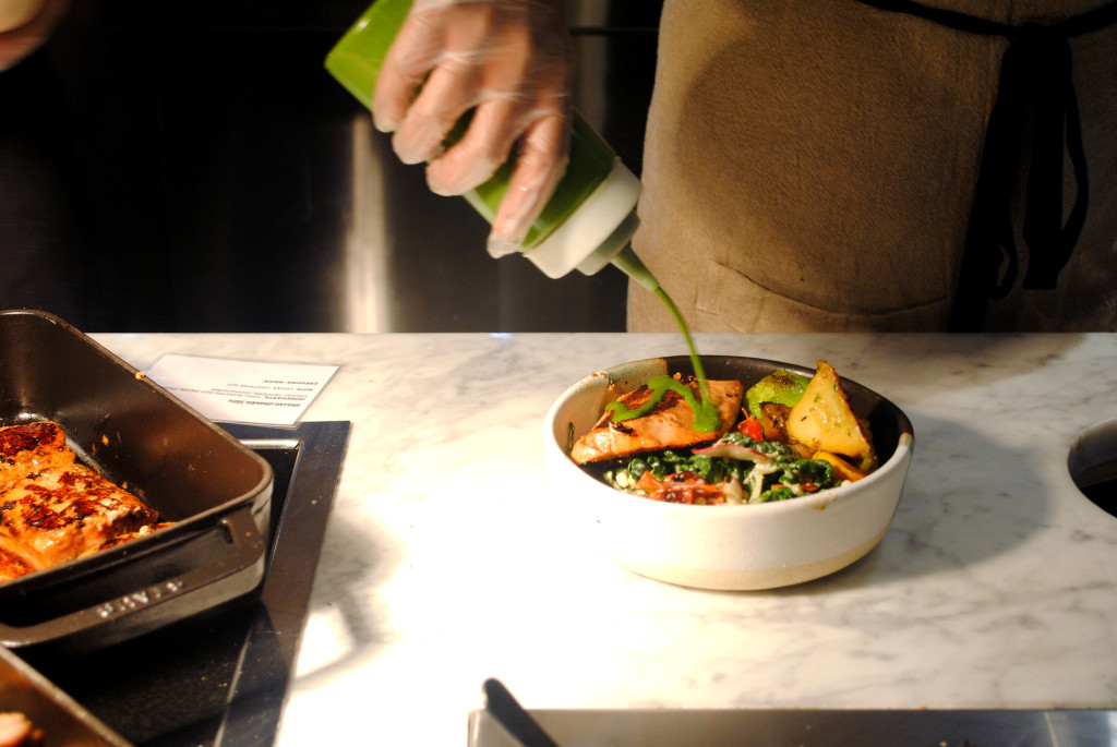 Salmon Bowl Prep