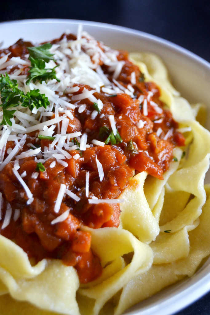 lentil vegetable ragu