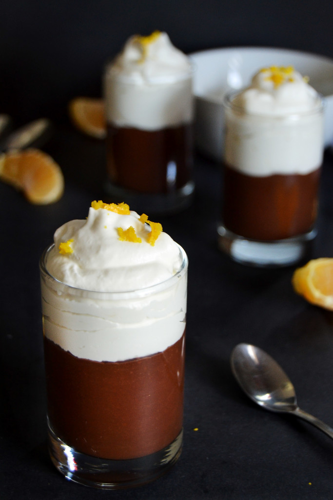 orange chocolate mousse