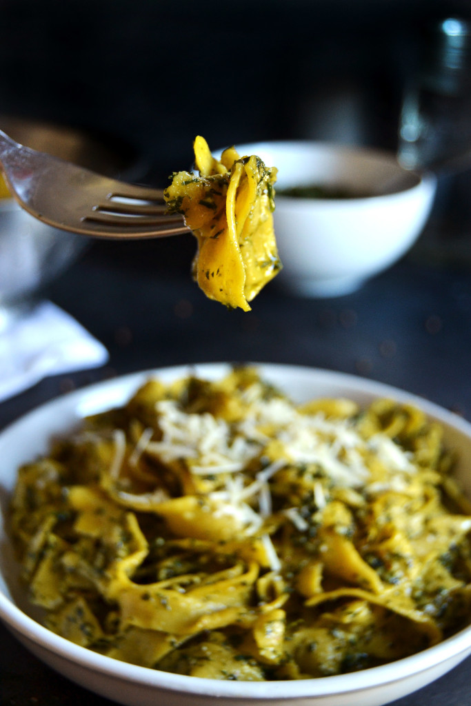 Handmade Carrot Pasta