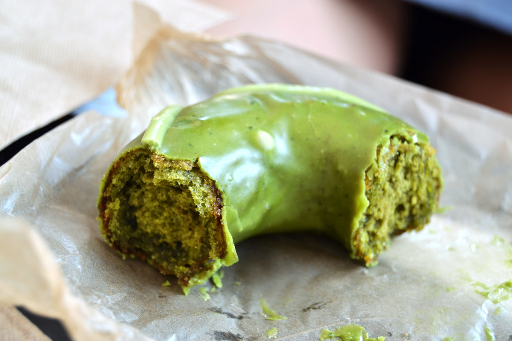 matcha doughnut