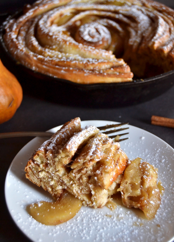 Pear Cinnamon Roll