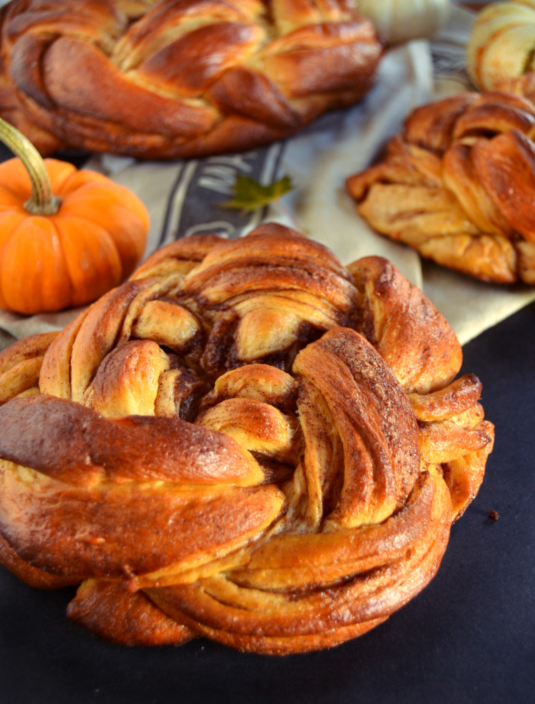 Cinnamon Sugar Sweet Potato Challah Braid