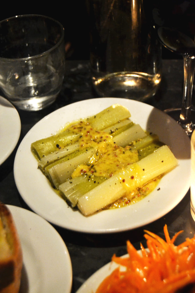 Mustard Leeks Buvette NYC