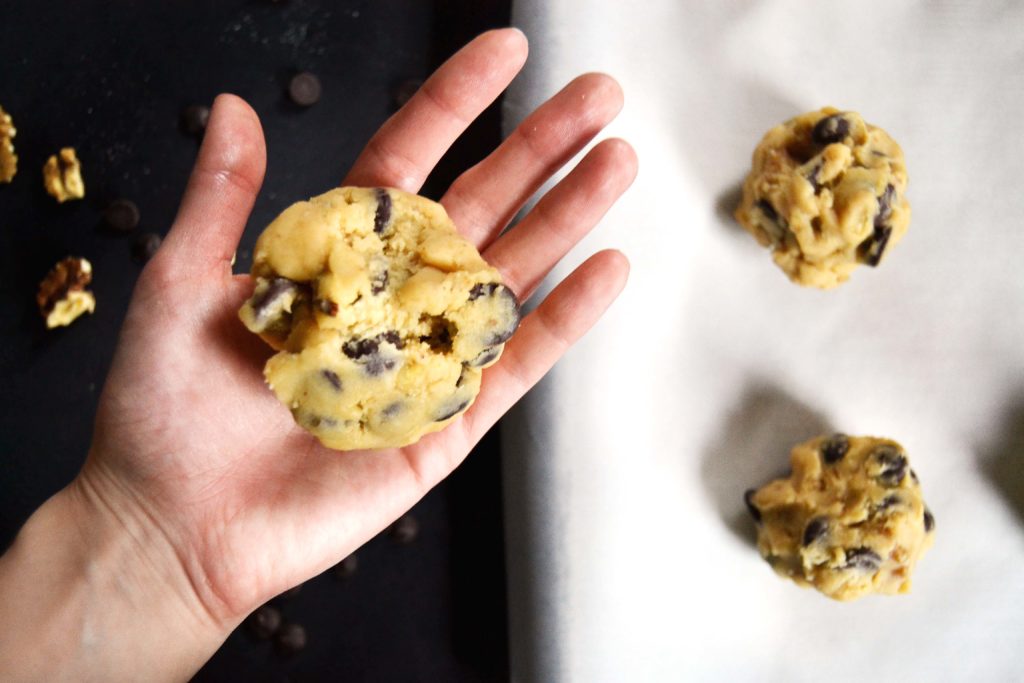 Huge Chocolate Chip Cookie Dough Ball