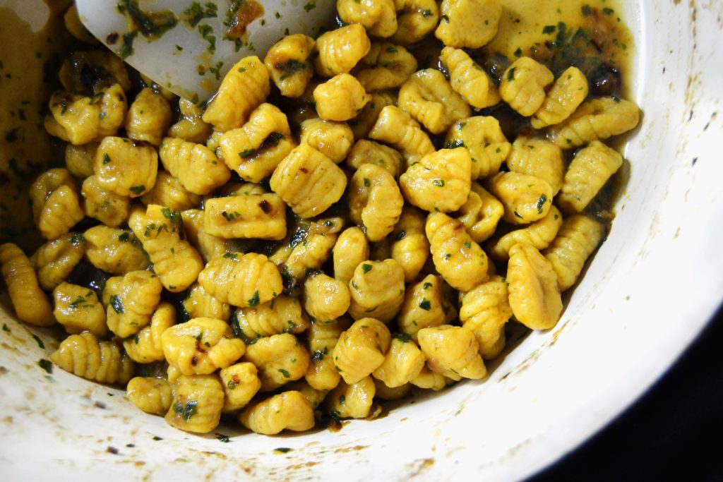 Stir-Squash-Gnocchi-in-Caramelized-Onion-Pesto-Sauce