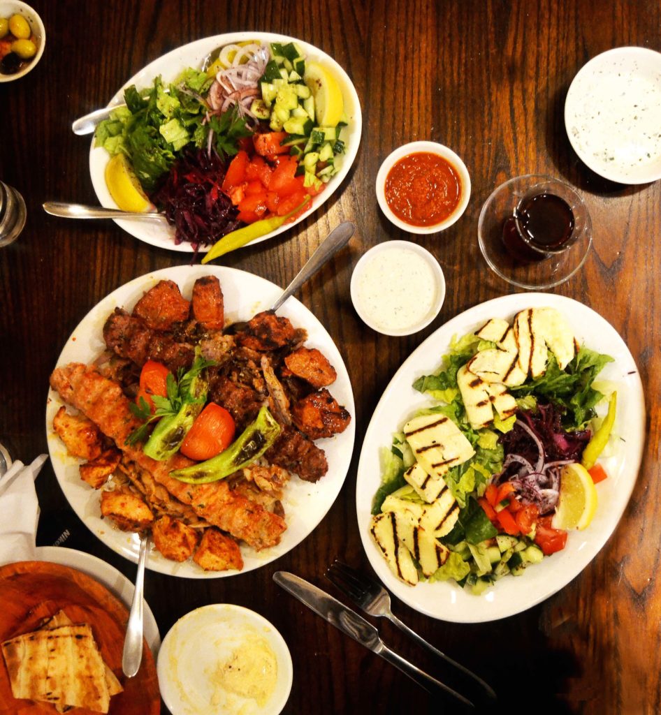 Grilled Kabob Platter