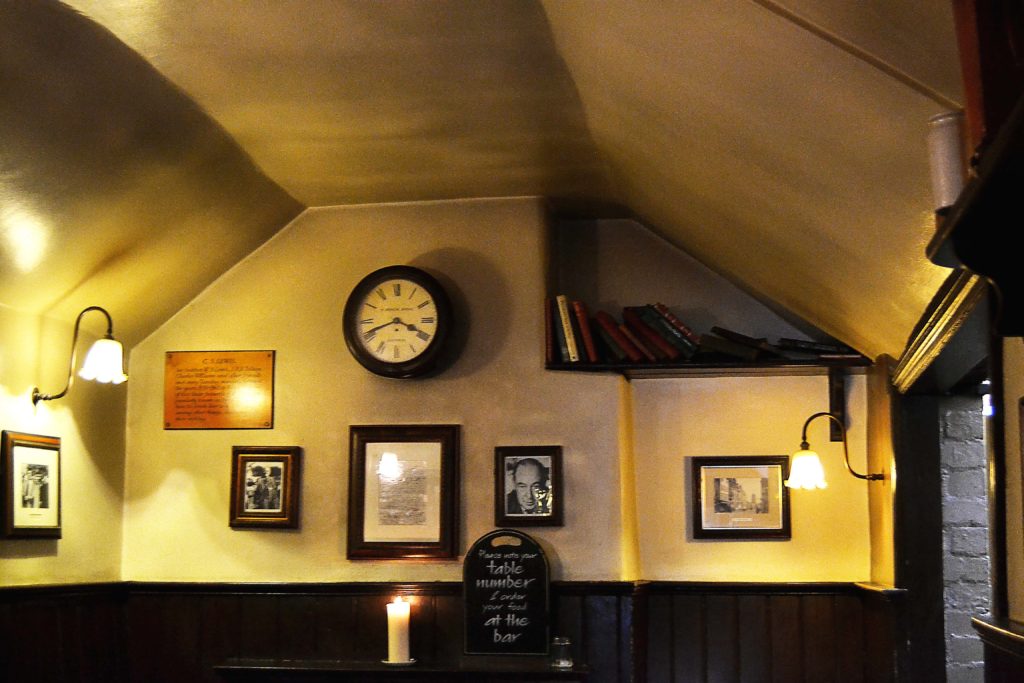 Inside Eagle and Child Pub