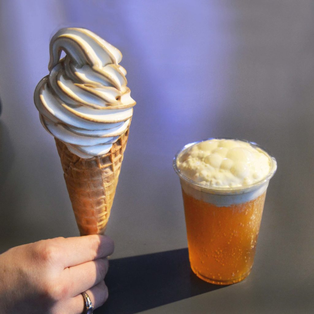 Butterbeer drink ice cream Harry Potter Studios London