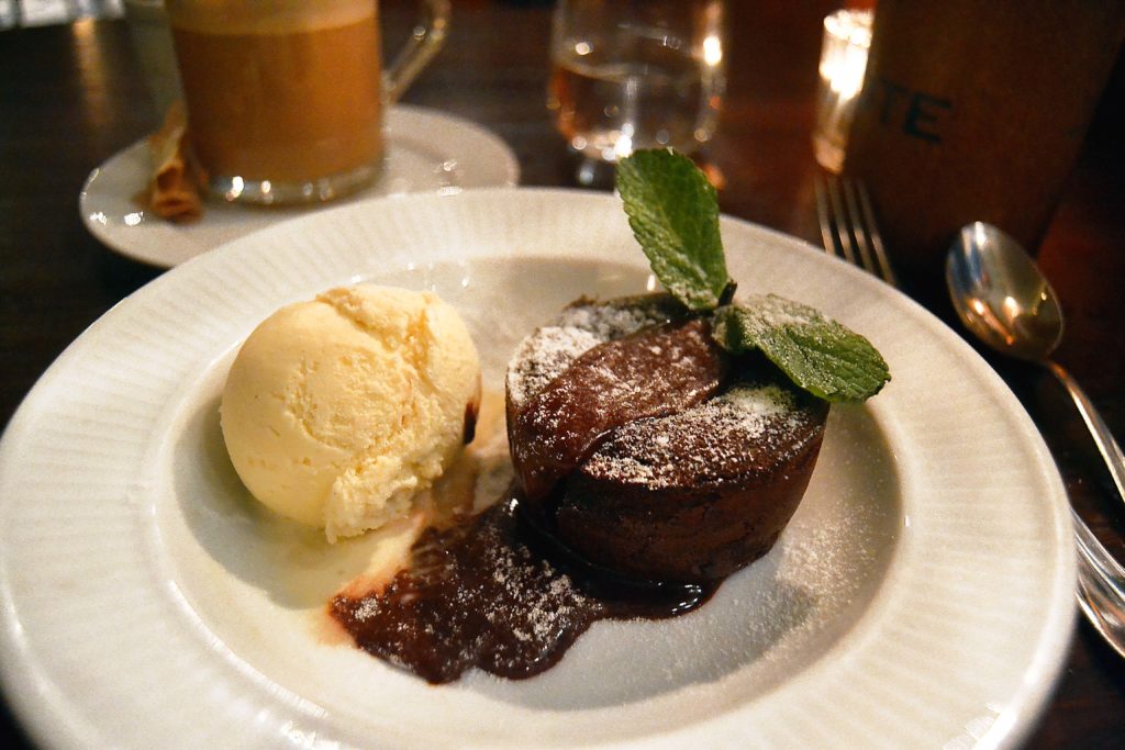 Cote London Molten Chocolate Cake