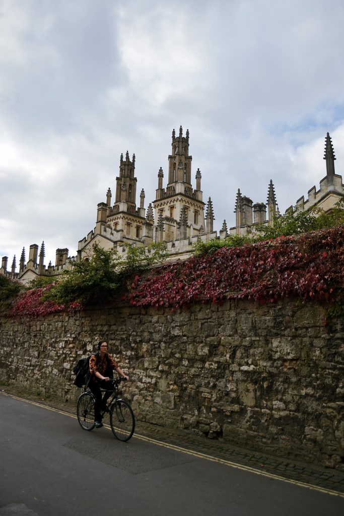 Oxford University in autumn