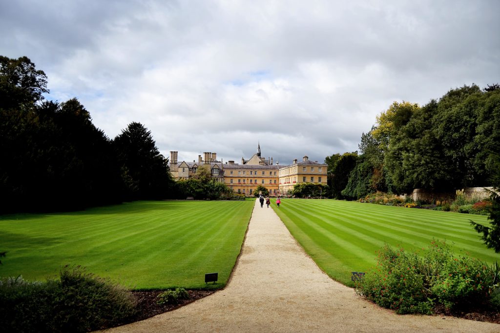 Oxford University grounds